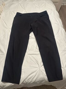 lululemon athletica Men's Black Chino Pants
